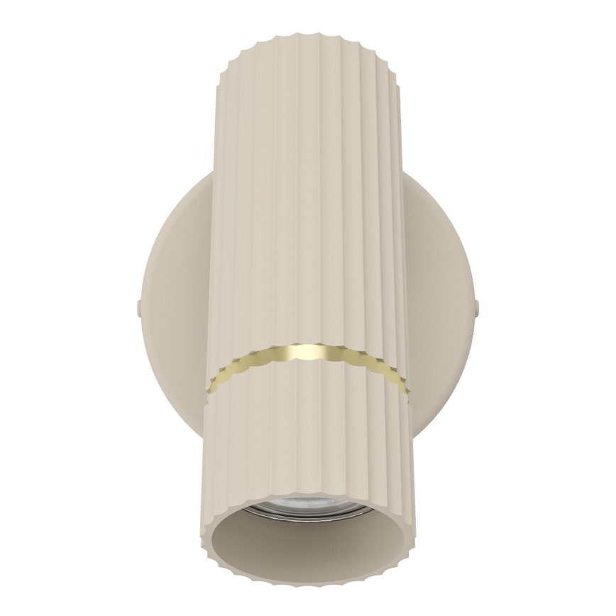 Eglo - LED sieninis šviestuvas 1xGU10/5W/230V 3000K smėlio spalva