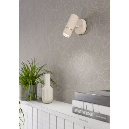 Eglo - LED sieninis šviestuvas 1xGU10/5W/230V 3000K smėlio spalva