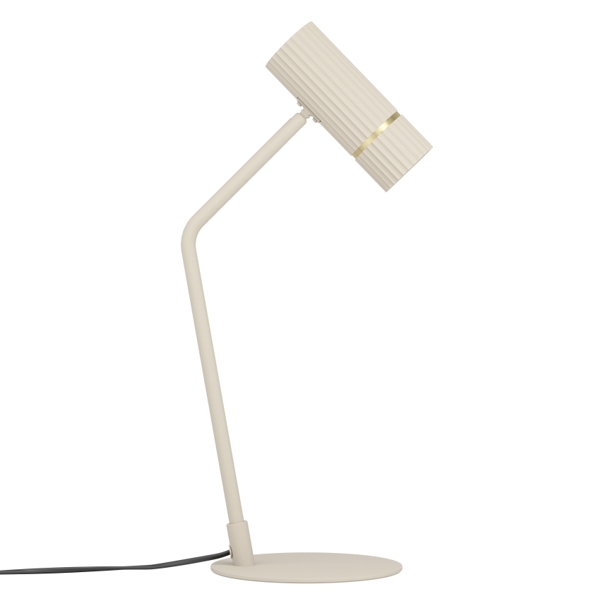 Eglo - LED stalinis šviestuvas 1xGU10/5W/230V 3000K smėlio spalva