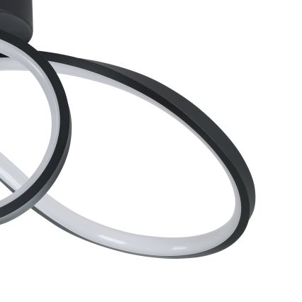 Eglo - LED RGBW Reguliuojamas lubinis šviestuvas LED/22W/230V 2700-6500K juoda