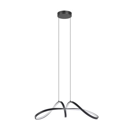 Eglo - LED RGBW Reguliuojamas pakabinamas sietynas LED/22W/230V 2700-6500K juoda