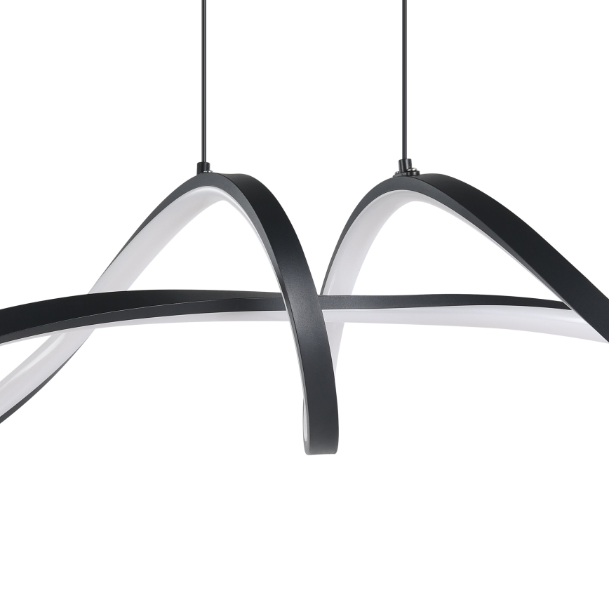 Eglo - LED RGBW Reguliuojamas pakabinamas sietynas LED/22W/230V 2700-6500K juoda