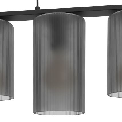 Eglo - Pakabinamas sietynas COLOMERA 5xE27/40W/230V pilka