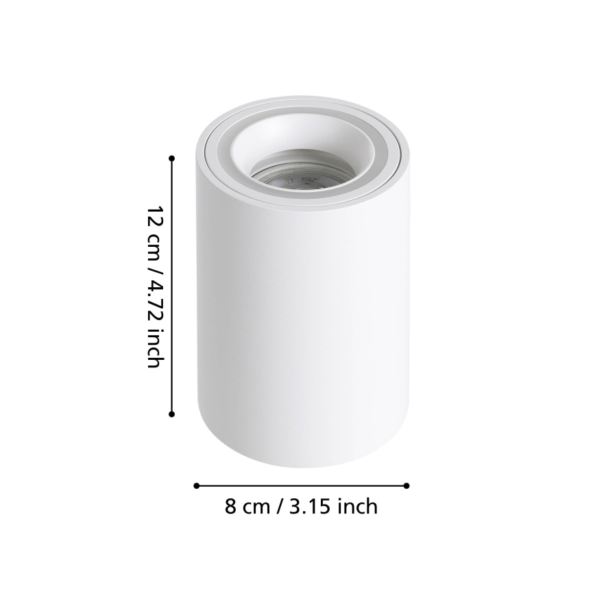 Eglo - LED RGBW Pritemdomi akcentiniai šviestuvai LED/4,9W/230V 2700-6500K balta