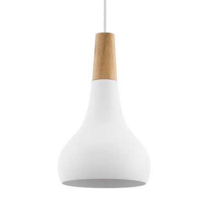 Eglo - Pakabinamas sietynas 1xE27/60W/230V diametras 18 cm balta