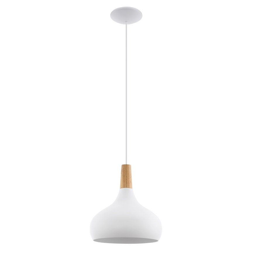 Eglo - Pakabinamas sietynas 1xE27/60W/230V diametras 28 cm balta - FSC sertifikuota