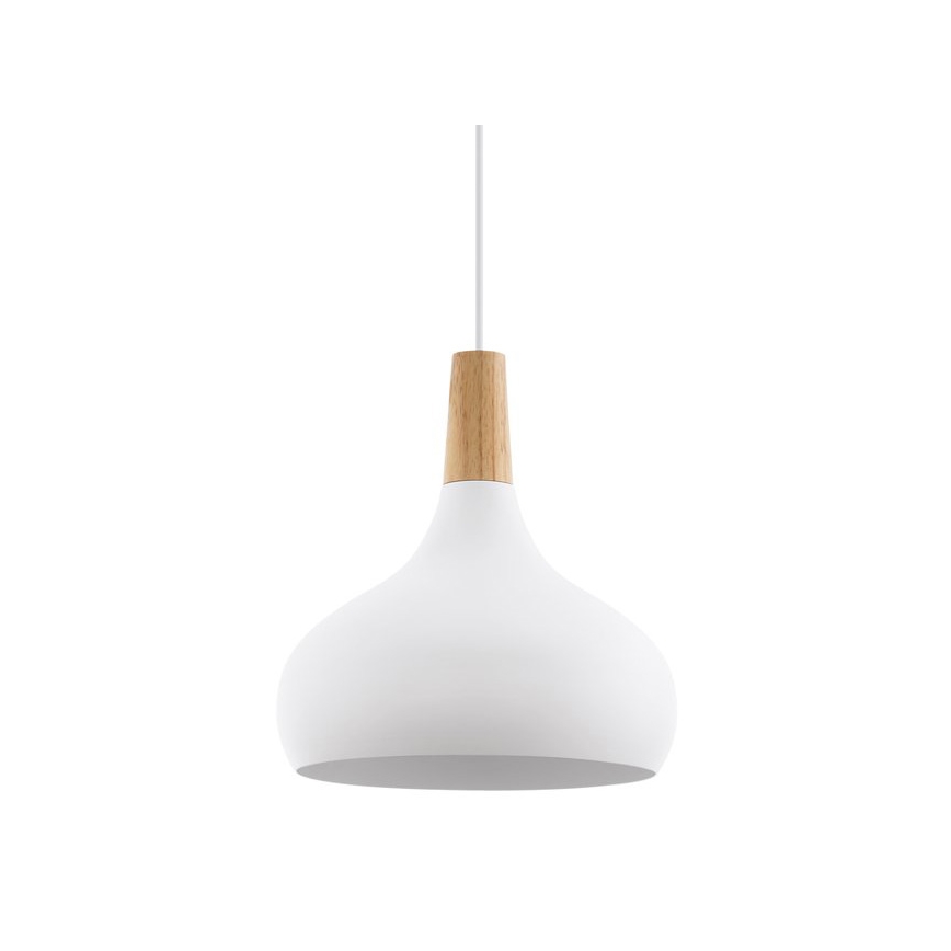 Eglo - Pakabinamas sietynas 1xE27/60W/230V diametras 28 cm balta - FSC sertifikuota