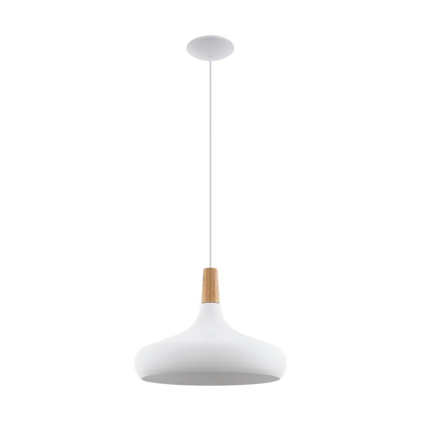 Eglo - Pakabinamas sietynas 1xE27/40W/230V diametras 40 cm balta - FSC sertifikuota