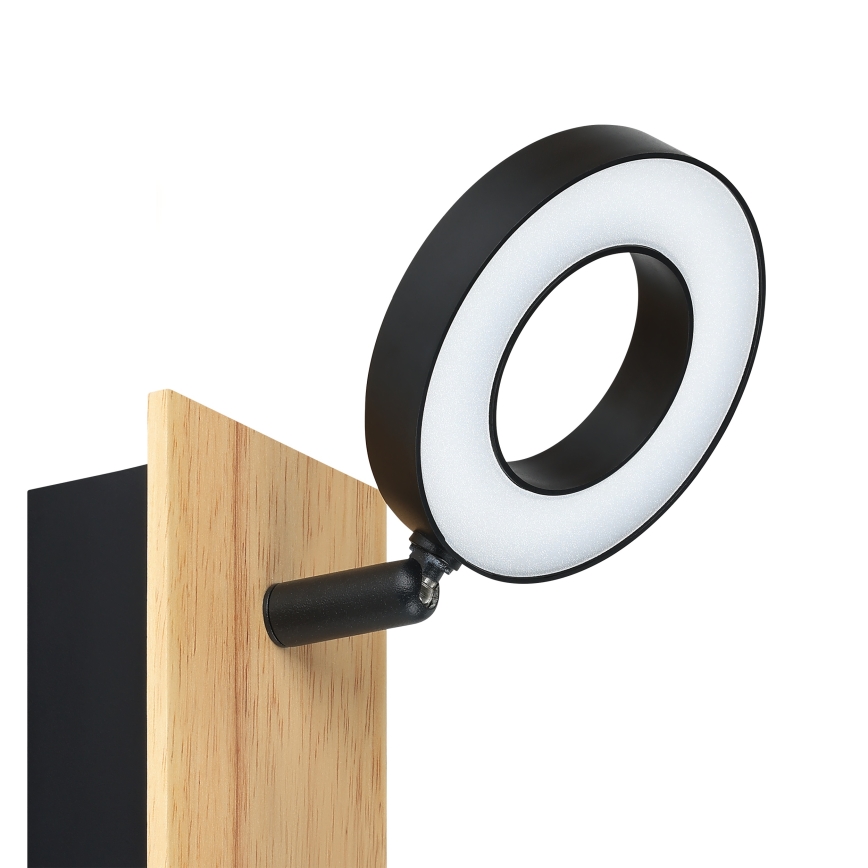 Eglo - LED sieninis taškinis šviestuvas LED/4,2W/230V juodas/rudas