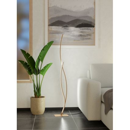 Eglo - LED toršeras LED/20W/230V 4000K smėlio spalva