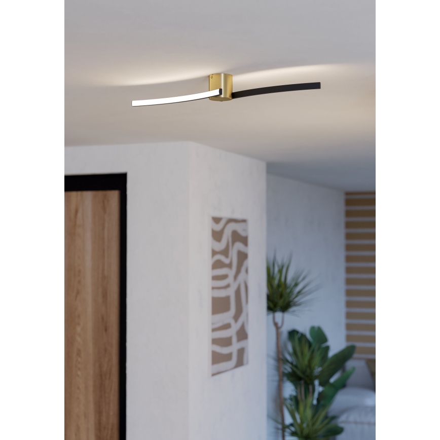 Eglo - LED lubinis šviestuvas LED/12W/230V 4000K juoda