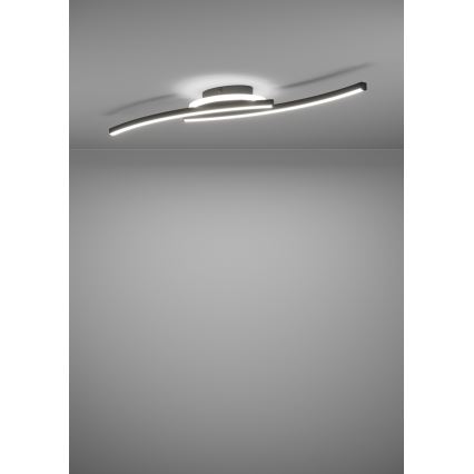 Eglo - LED lubinis šviestuvas LED/12W/230V 4000K juoda