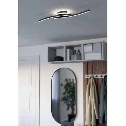 Eglo - LED lubinis šviestuvas LED/12W/230V 4000K juoda
