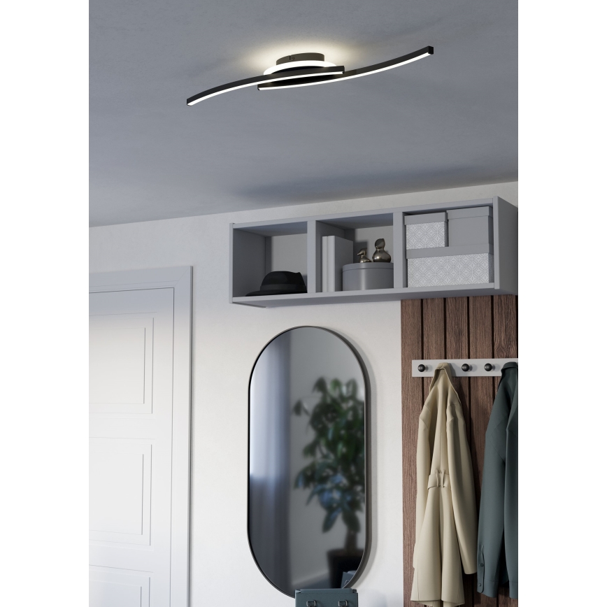 Eglo - LED lubinis šviestuvas LED/12W/230V 4000K juoda