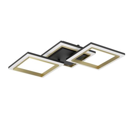 Eglo - LED Pritemdomas lubinis šviestuvas LED/20W/230V 4000K juoda/auksas