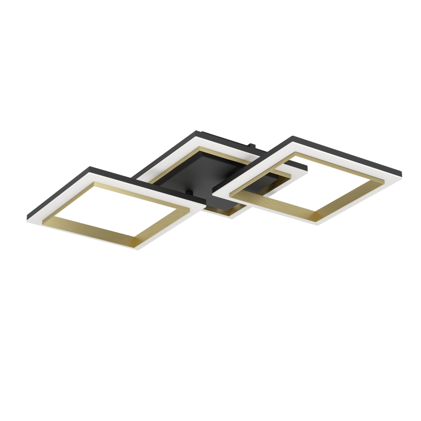 Eglo - LED Pritemdomas lubinis šviestuvas LED/20W/230V 4000K juoda/auksas