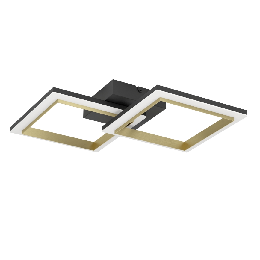 Eglo - LED Pritemdomas lubinis šviestuvas LED/18,4W/230V 4000K juoda/auksas