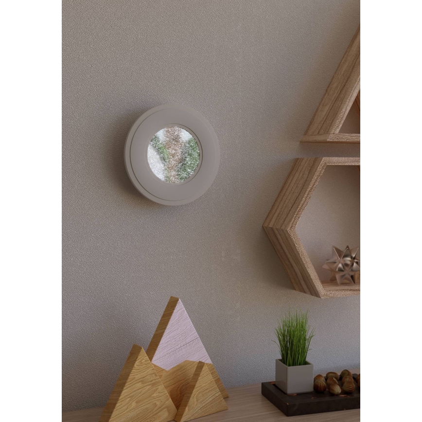 Eglo - LED sieninis šviestuvas LED/12W/230V 4000K balta