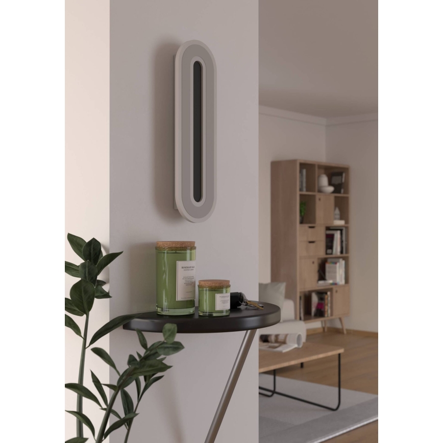 Eglo - LED sieninis šviestuvas LED/12W/230V 4000K balta