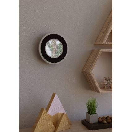 Eglo - LED sieninis šviestuvas LED/12W/230V 4000K juoda