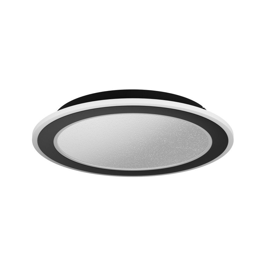 Eglo - LED Pritemdomas lubinis šviestuvas LED/20W/230V 2700-6500K juoda + nuotolinio valdymo pultas