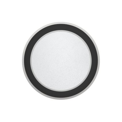 Eglo - LED Pritemdomas lubinis šviestuvas LED/20W/230V 2700-6500K juoda + nuotolinio valdymo pultas