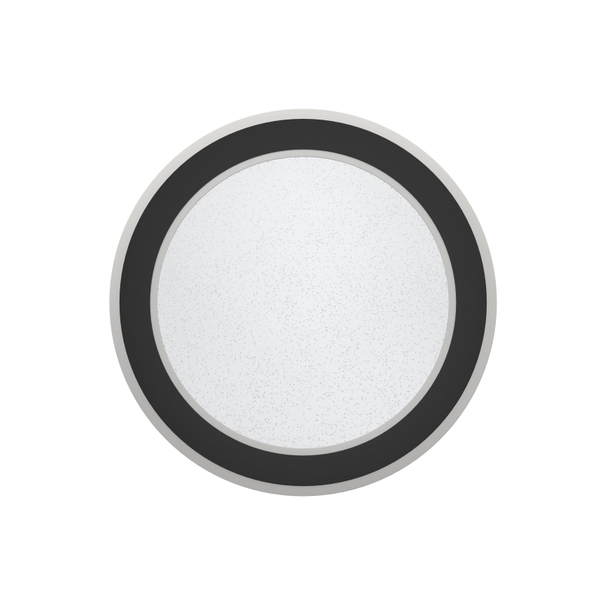 Eglo - LED Pritemdomas lubinis šviestuvas LED/20W/230V 2700-6500K juoda + nuotolinio valdymo pultas