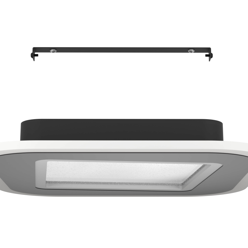 Eglo - LED Pritemdomas lubinis šviestuvas LED/20W/230V 2700-6500K juoda + nuotolinio valdymo pultas
