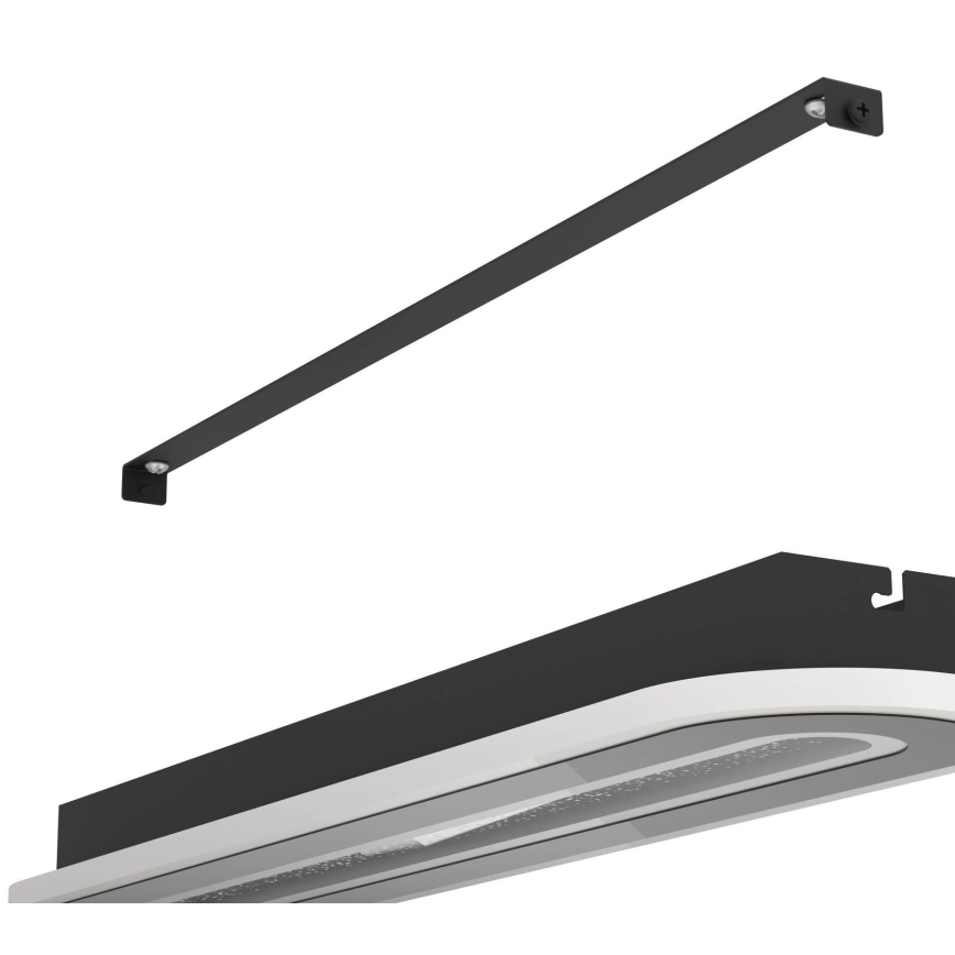 Eglo - LED Pritemdomas lubinis šviestuvas LED/20W/230V 2700-6500K juoda + nuotolinio valdymo pultas