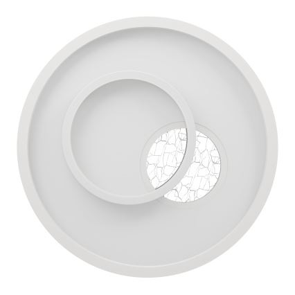 Eglo - LED lubinis šviestuvas 1xLED/14W/230V + 1xLED/8,5W diametras 38 cm balta