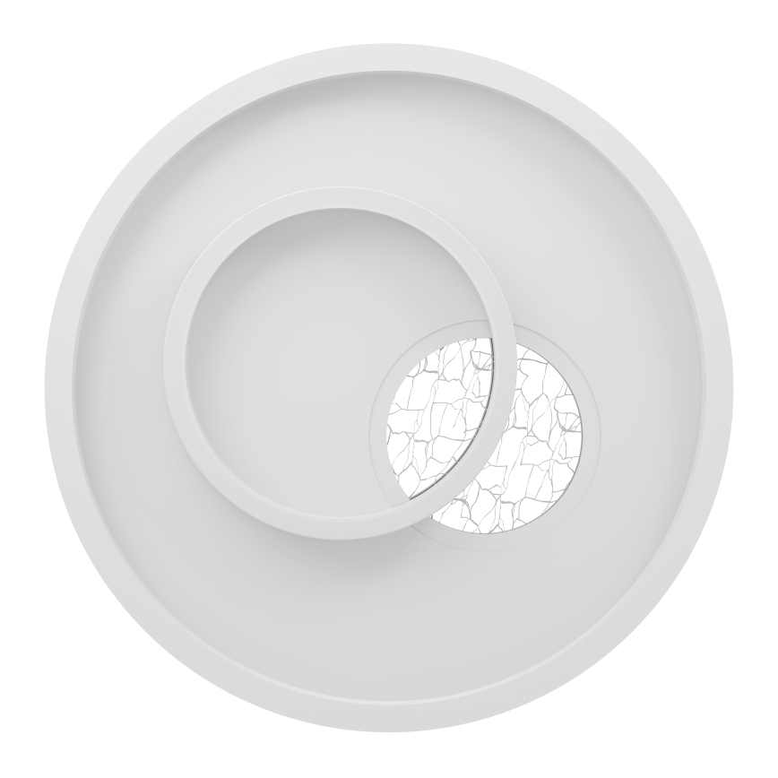 Eglo - LED lubinis šviestuvas 1xLED/14W/230V + 1xLED/8,5W diametras 38 cm balta