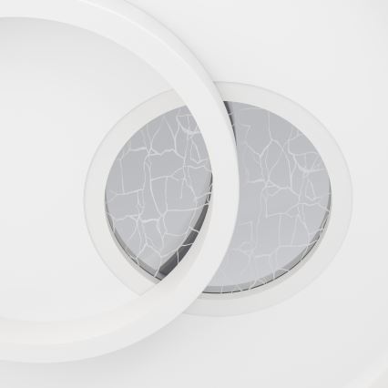 Eglo - LED lubinis šviestuvas 1xLED/14W/230V + 1xLED/8,5W diametras 38 cm balta