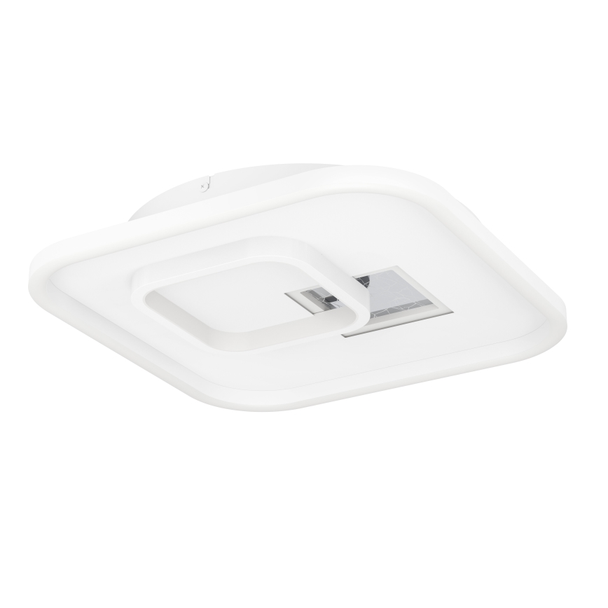 Eglo - LED lubinis šviestuvas 1xLED/16,2W/230V + 1xLED/9,2W 38x38 cm balta