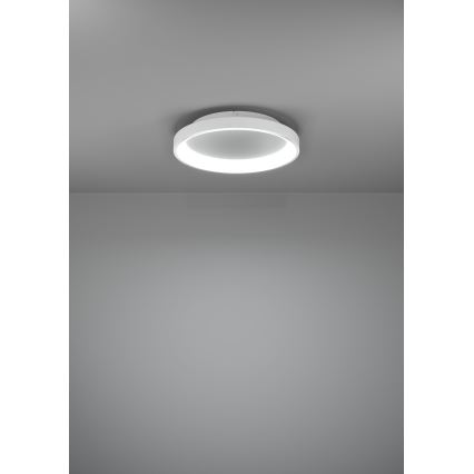 Eglo - LED Pritemdomas lubinis šviestuvas LED/12W/230V 2700-6500K balta + nuotolinio valdymo pultas