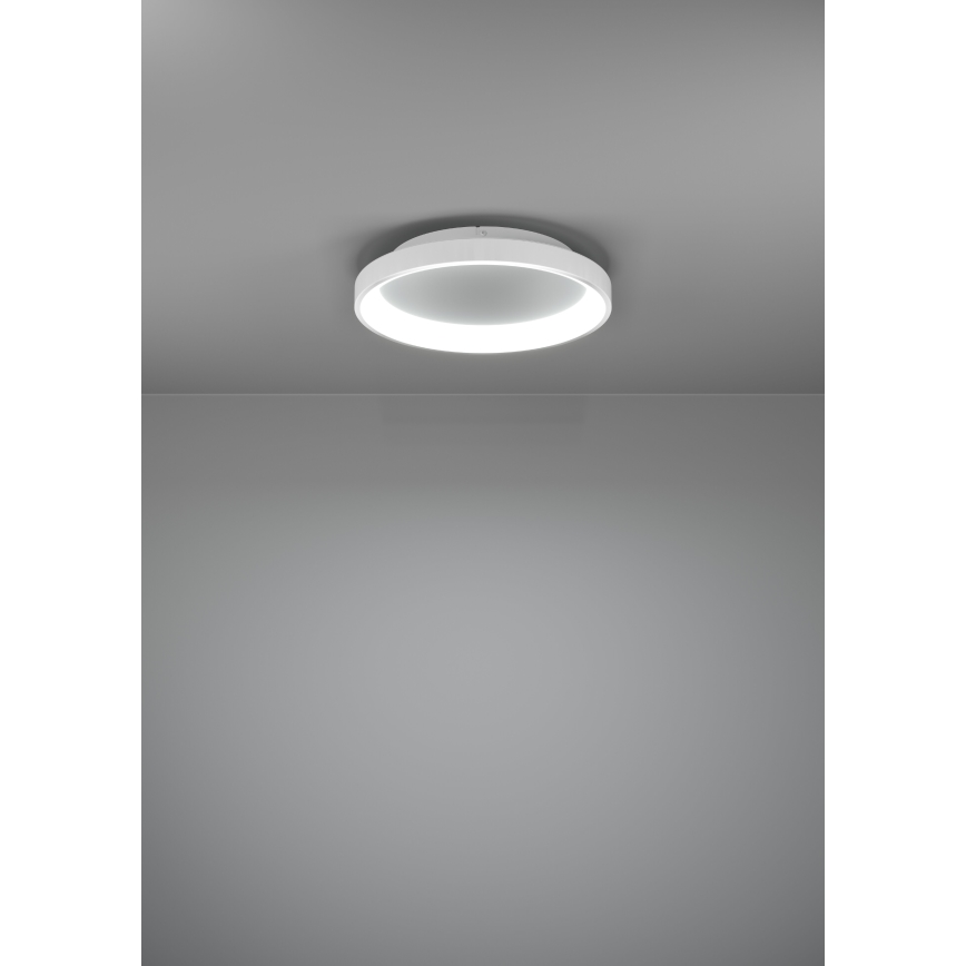 Eglo - LED Pritemdomas lubinis šviestuvas LED/12W/230V 2700-6500K balta + nuotolinio valdymo pultas