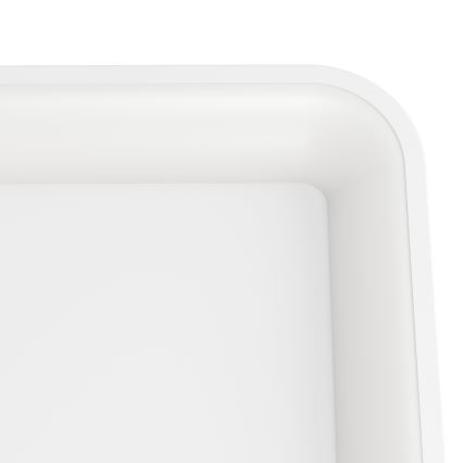 Eglo - LED Pritemdomas lubinis šviestuvas LORETELLO LED/12W/230V balta + nuotolinio valdymo pultas
