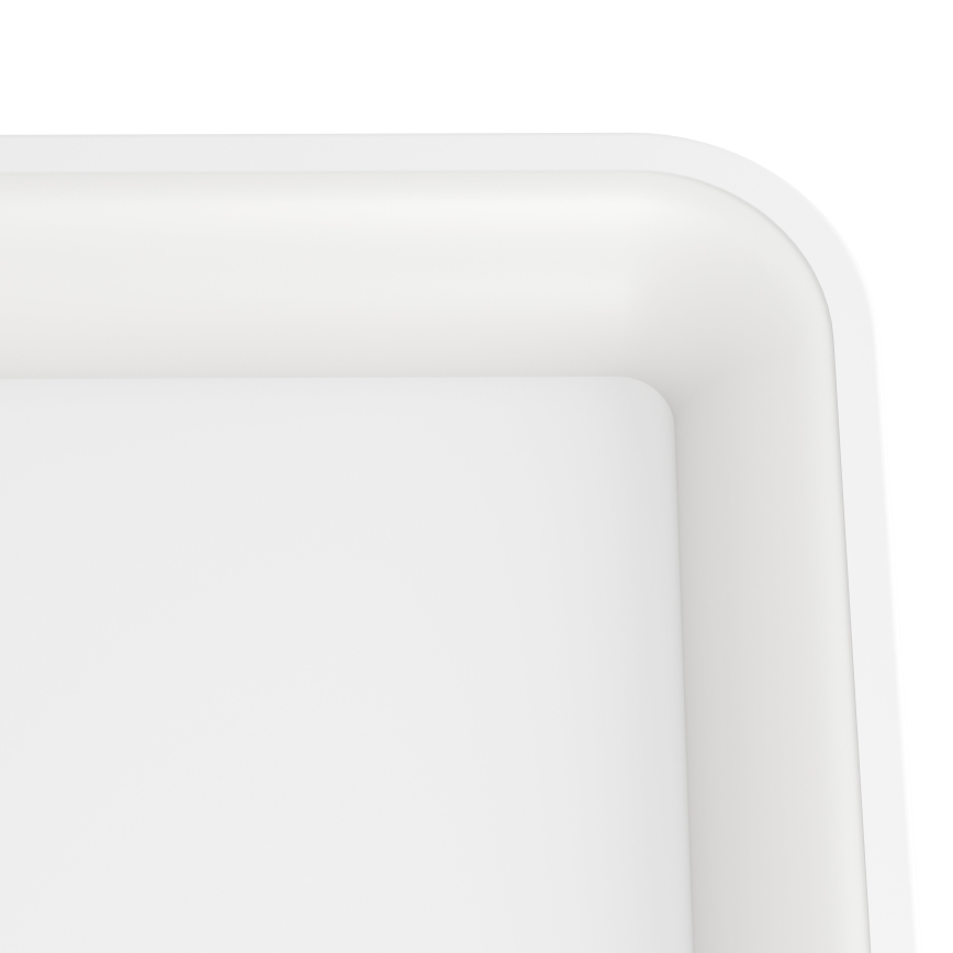 Eglo - LED Pritemdomas lubinis šviestuvas LORETELLO LED/12W/230V balta + nuotolinio valdymo pultas