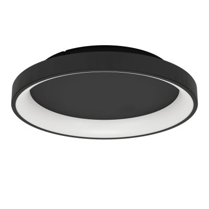 Eglo - LED Pritemdomas lubinis šviestuvas LED/12W/230V 2700-6500K juoda + nuotolinio valdymo pultas