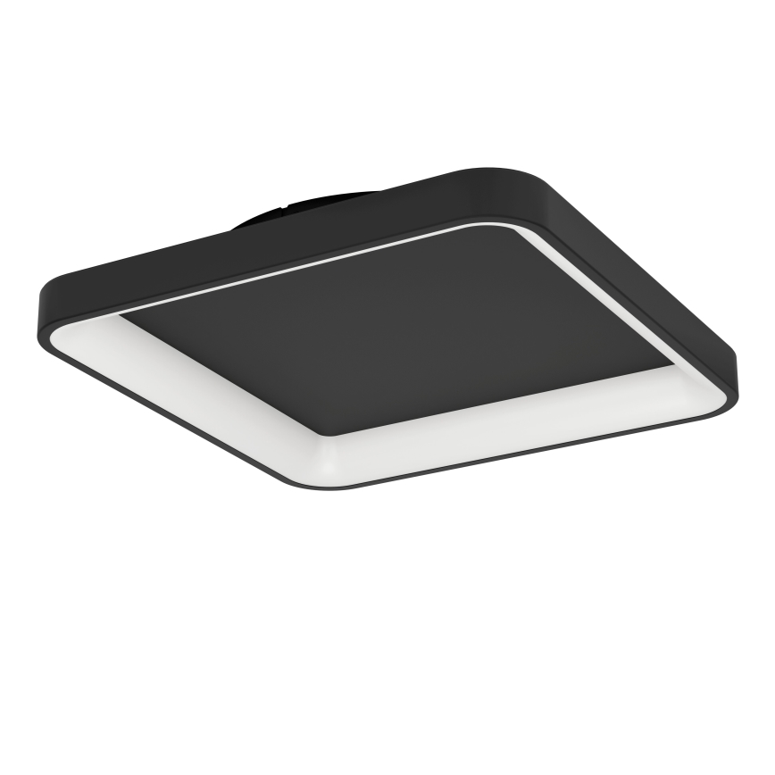 Eglo - LED Pritemdomas lubinis šviestuvas LED/12W/230V 2700-6500K juoda + nuotolinio valdymo pultas