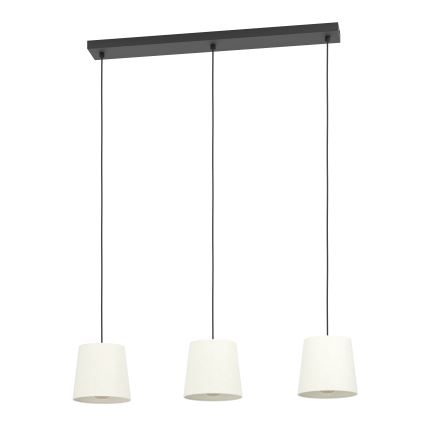 Eglo - Pakabinamas sietynas 3xE27/60W/230V balta