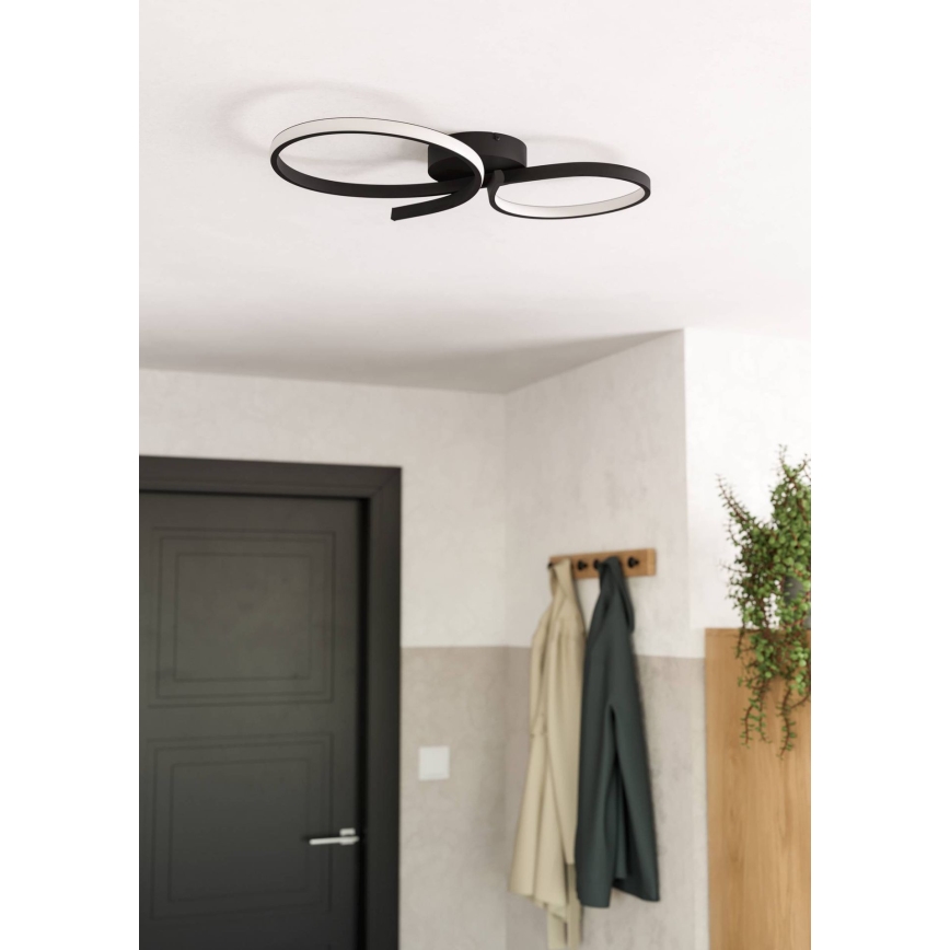 Eglo - LED lubinis šviestuvas LED/21W/230V 3000K juoda