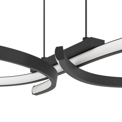 Eglo - LED Pakabinamas sietynas LED/21W/230V 3000K juoda