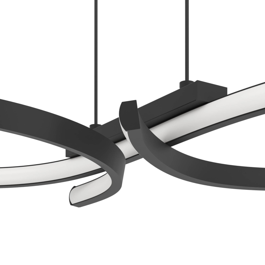 Eglo - LED Pakabinamas sietynas LED/21W/230V 3000K juoda
