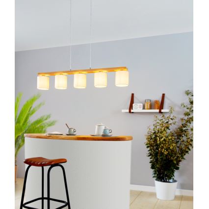 Eglo - Pakabinamas sietynas 5xE27/28W/230V