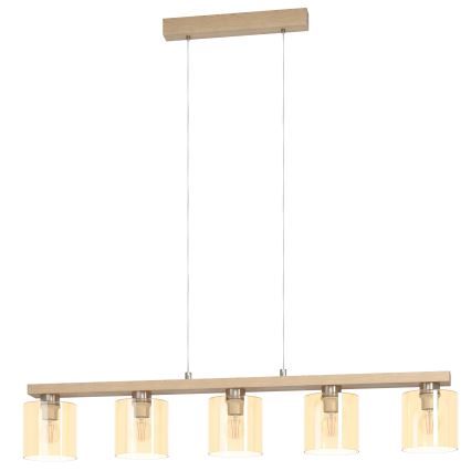 Eglo - Pakabinamas sietynas 5xE27/28W/230V - FSC sertifikuota