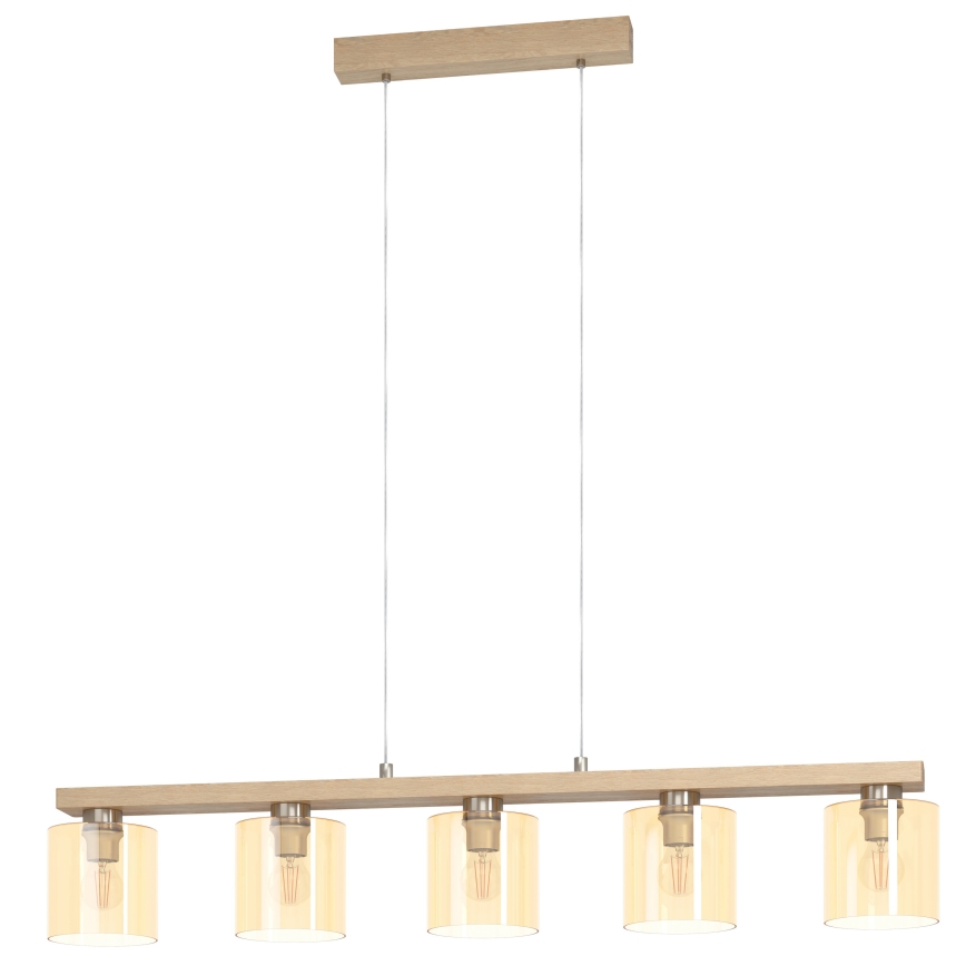 Eglo - Pakabinamas sietynas 5xE27/28W/230V - FSC sertifikuota