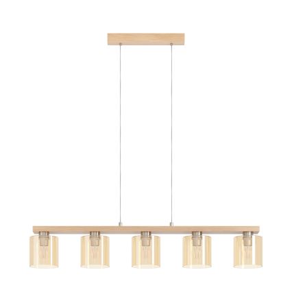 Eglo - Pakabinamas sietynas 5xE27/28W/230V - FSC sertifikuota
