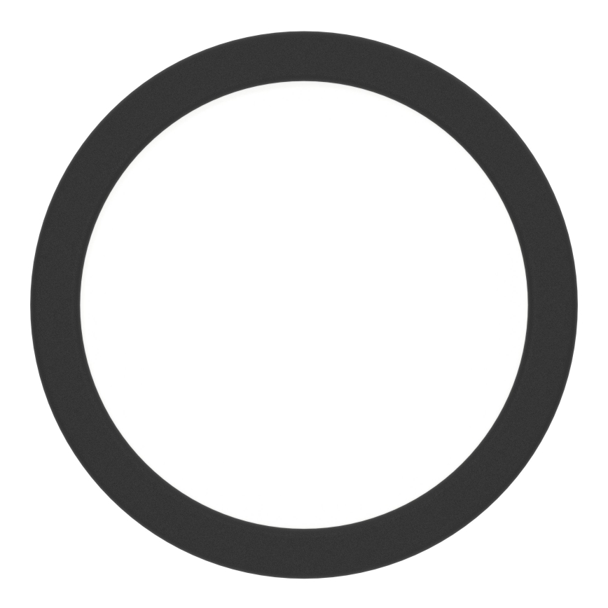 Eglo - LED lubinis šviestuvas LED/7,5W/230V 2700/4000/6500K skers. 16,6 cm juodas