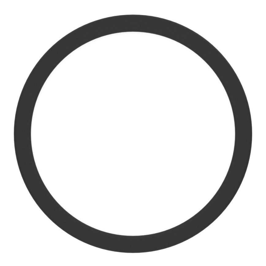 Eglo - LED lubinis šviestuvas FUEVA LED/11,5W/230V 2700/4000/6500K skersmuo 21,1 cm juodas