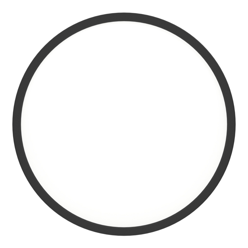 Eglo - LED lubinis šviestuvas LED/17W/230V 2700/4000/6500K skersmuo 38,9 cm juodas